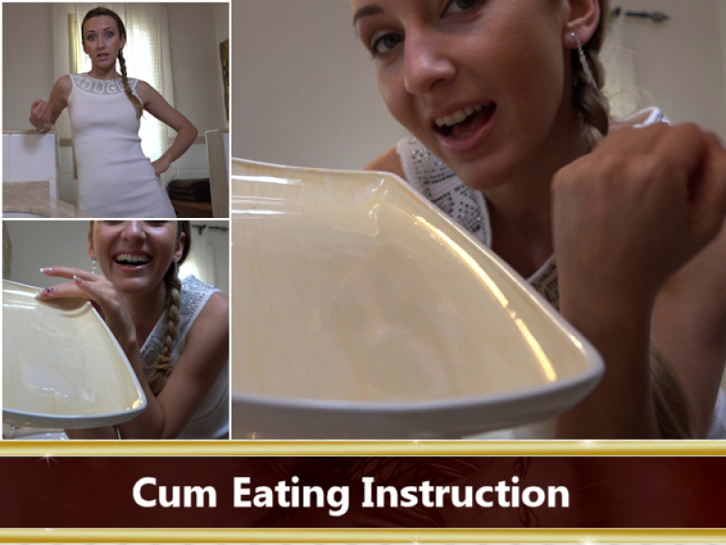 Cum Eating Instruction