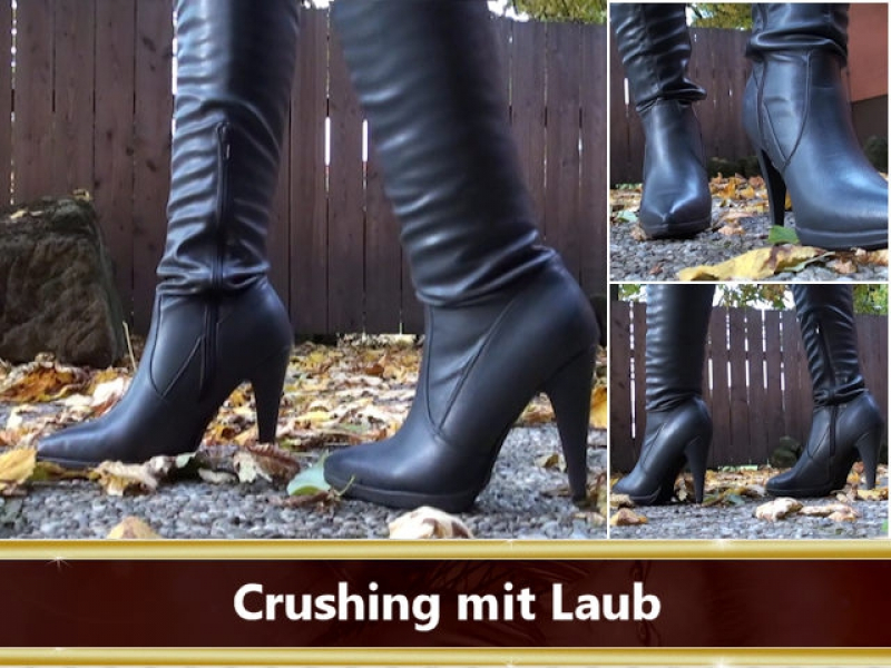 Crushing Laub